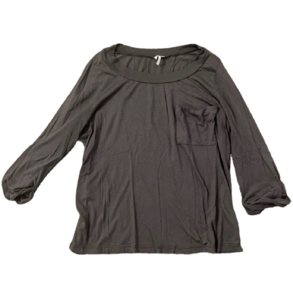 Splendid 3/4 Sleeve Pocket Tee